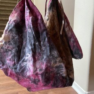 Tye dyed Hobo Bag